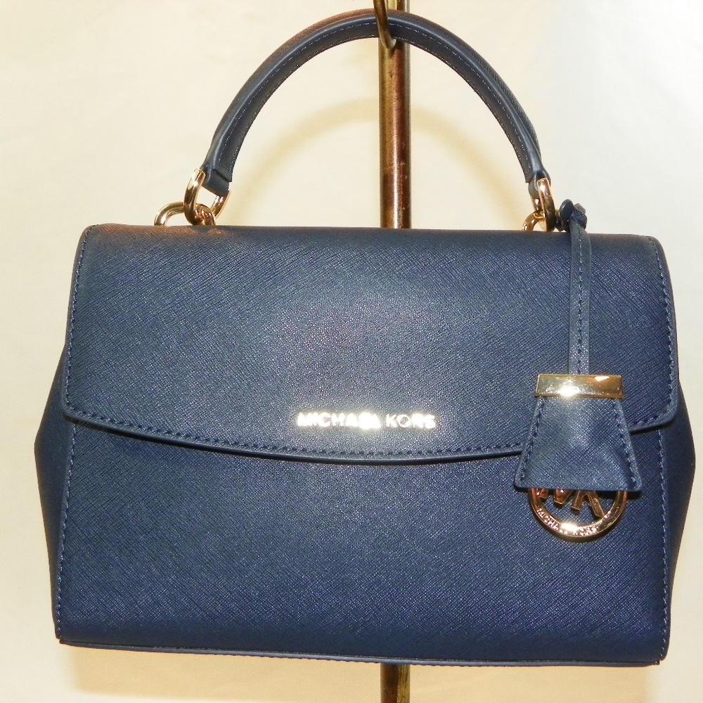 Michael Kors "AVA" Leather Satchel